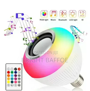 Bluetooth Music Bulb With Remote Control