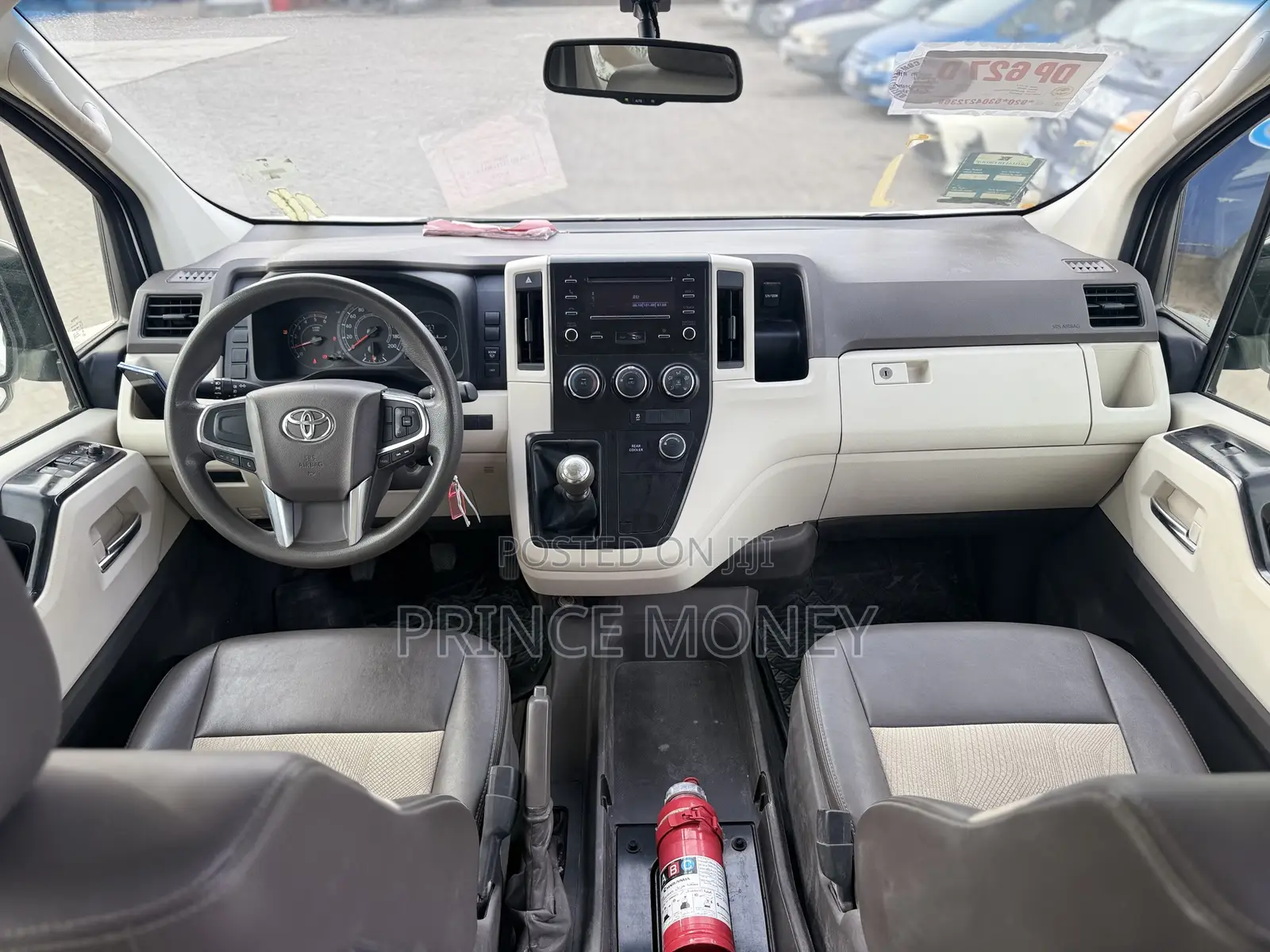 Toyota HiAce 2023 White