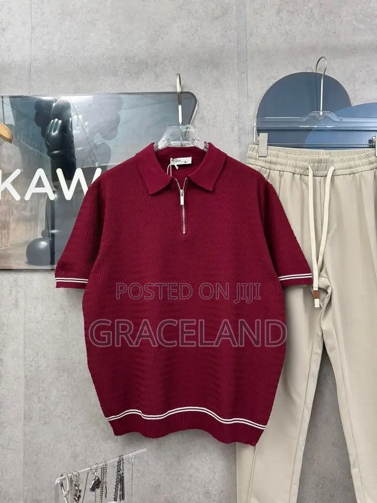 This Is Original Heavyweight Knitwear Polo Shirts