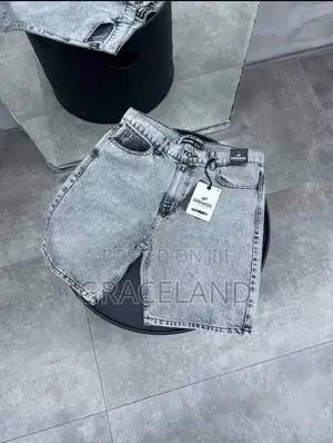 This Is Original Jeans Shorts for Men Outfit Heavyweight