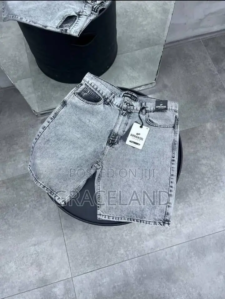 This Is Original Jeans Shorts for Men Outfit Heavyweight