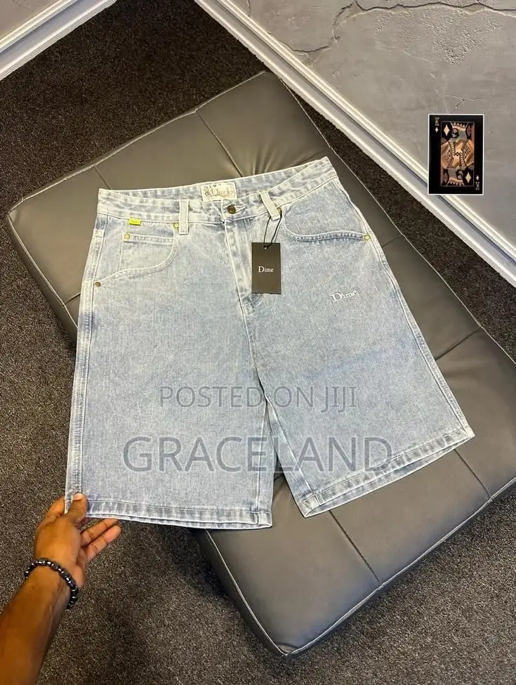 This Is Original Jeans Shorts for Men Outfit Heavyweight