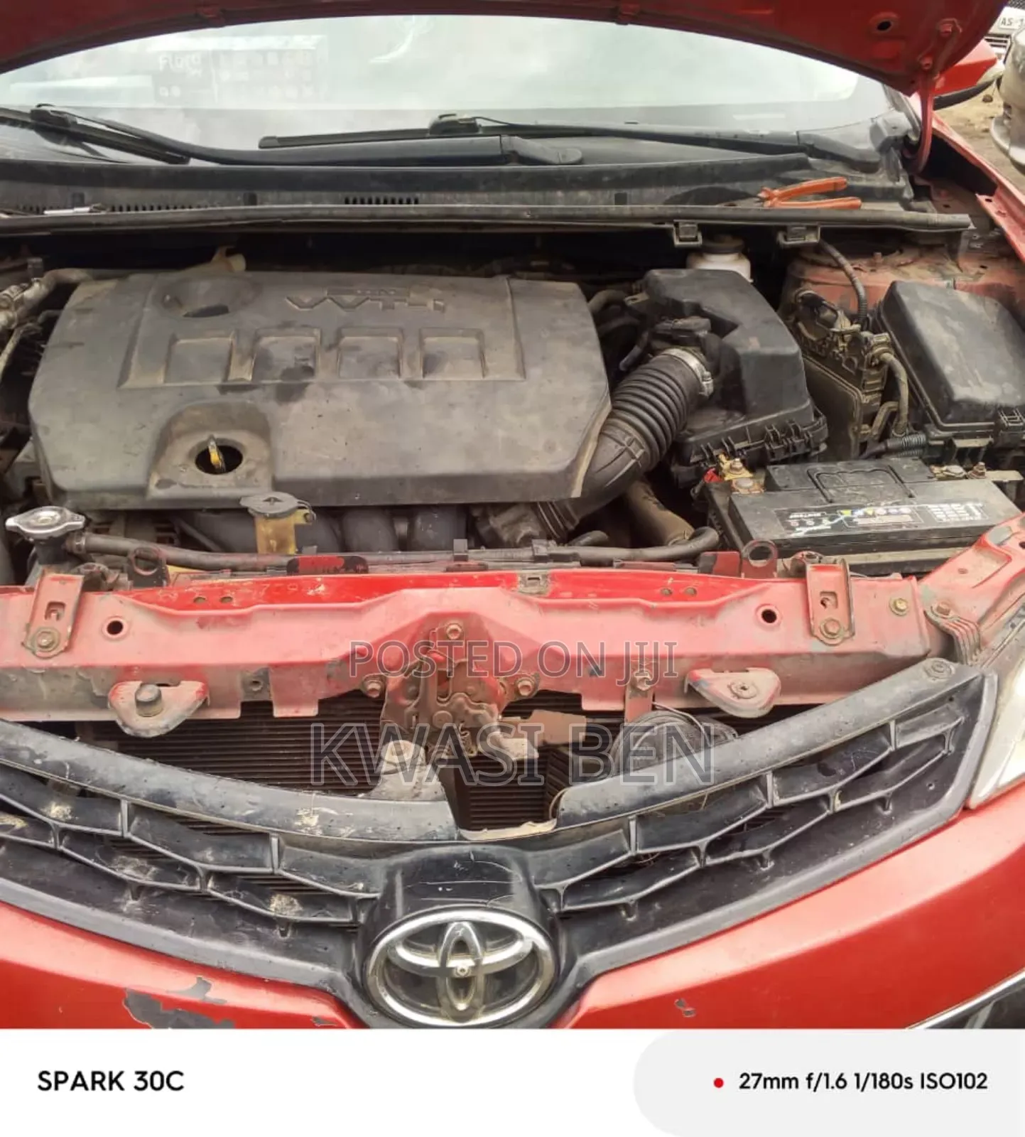 Toyota Corolla 2016 Red