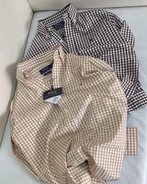 This Is Original Polo Long Sleeve Check-Check Available