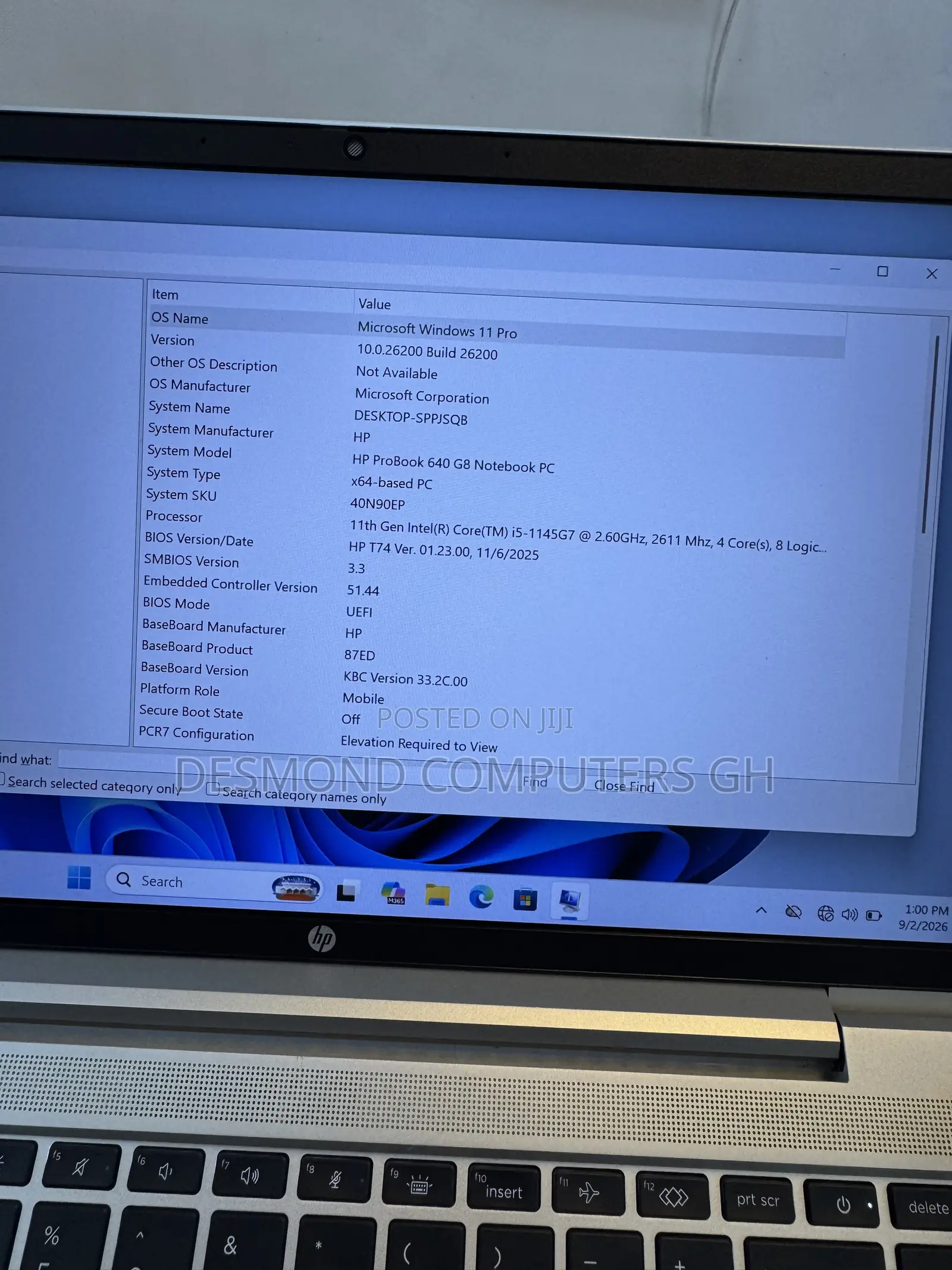 Laptop HP ProBook 640 G8 16GB Intel Core i5 SSD 256GB