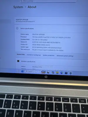 Laptop HP ProBook 640 G8 16GB Intel Core i5 SSD 256GB