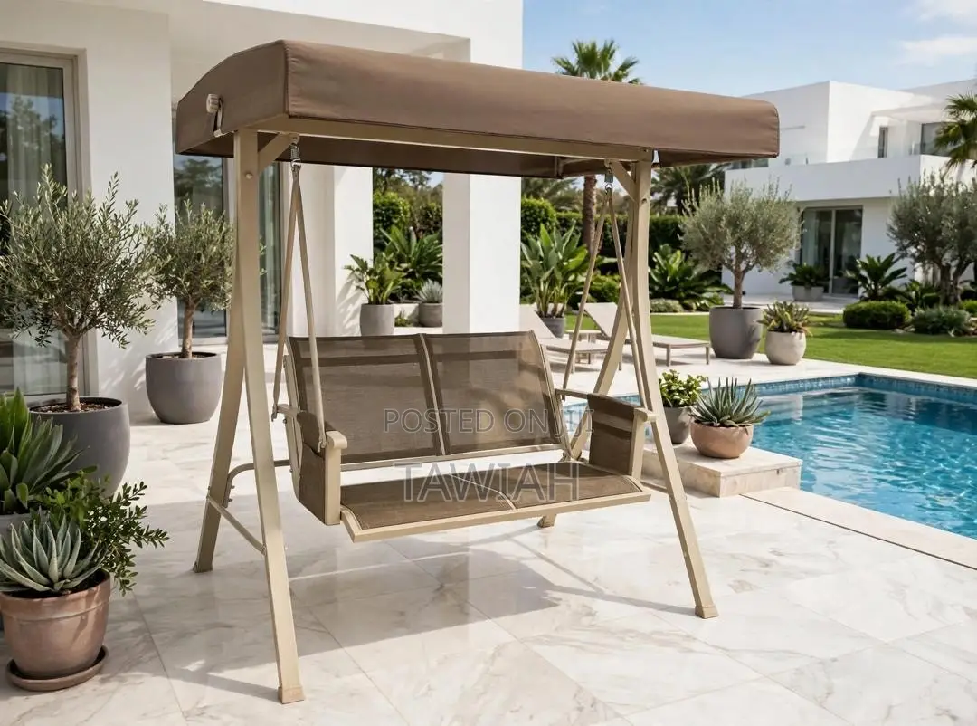 Mc 2 Person Patio Swing Chair Adjustable Canopy