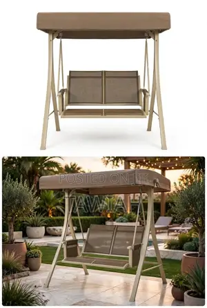 Mc 2 Person Patio Swing Chair Adjustable Canopy
