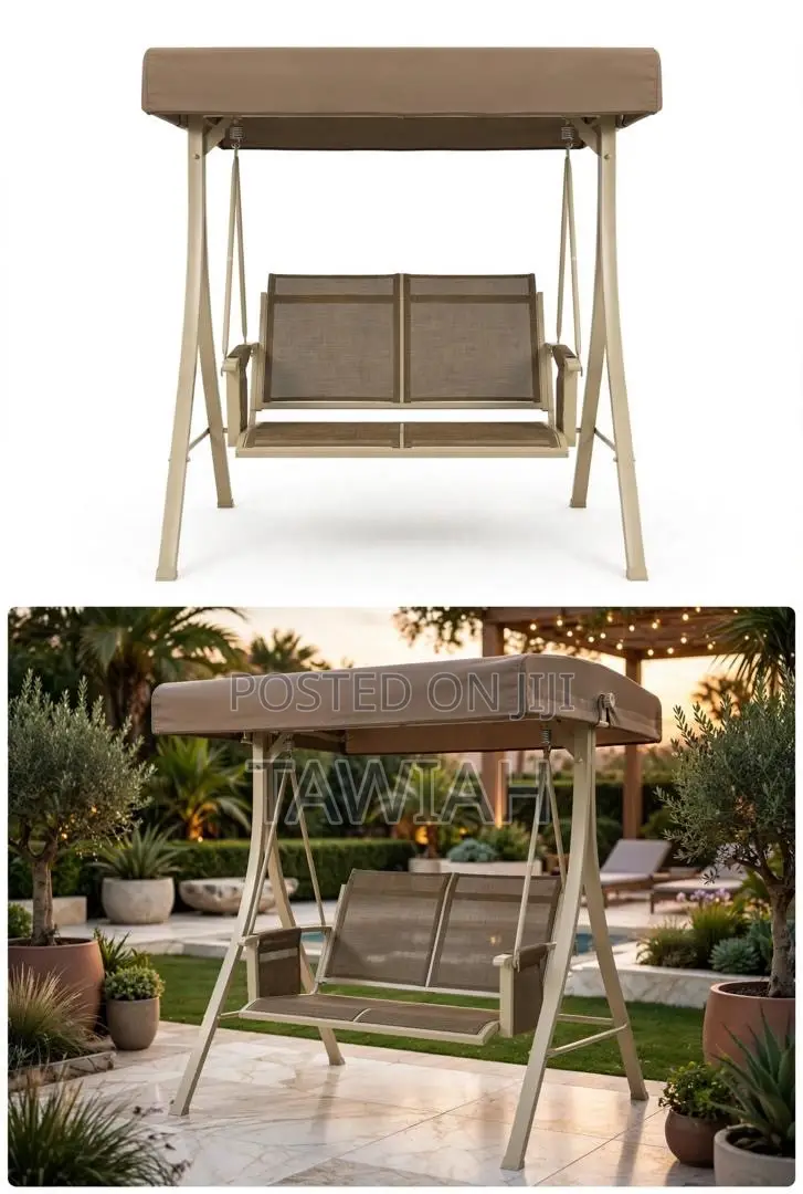 Mc 2 Person Patio Swing Chair Adjustable Canopy