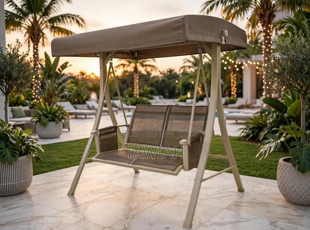 Mc 2 Person Patio Swing Chair Adjustable Canopy