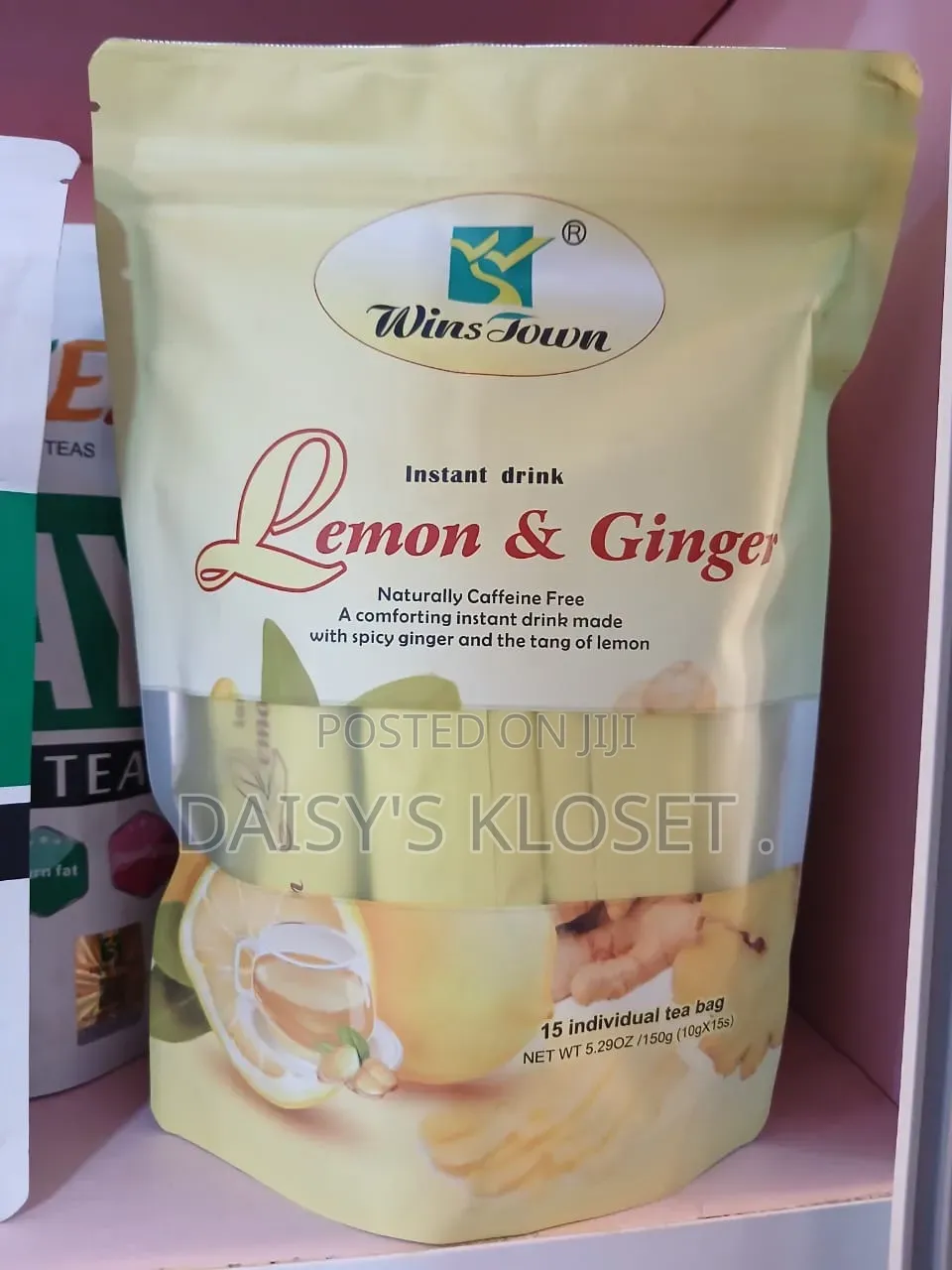 Lemon and Ginger Instant Drink