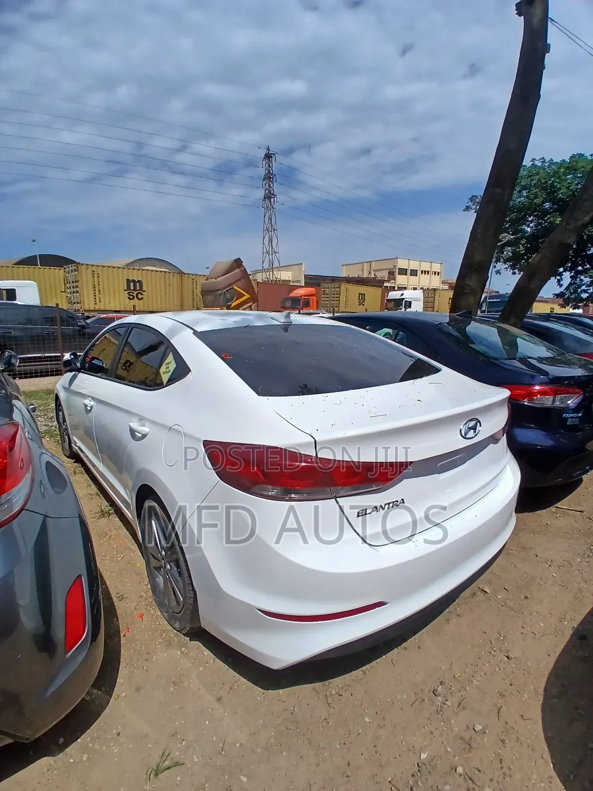 Hyundai Elantra 2017 White