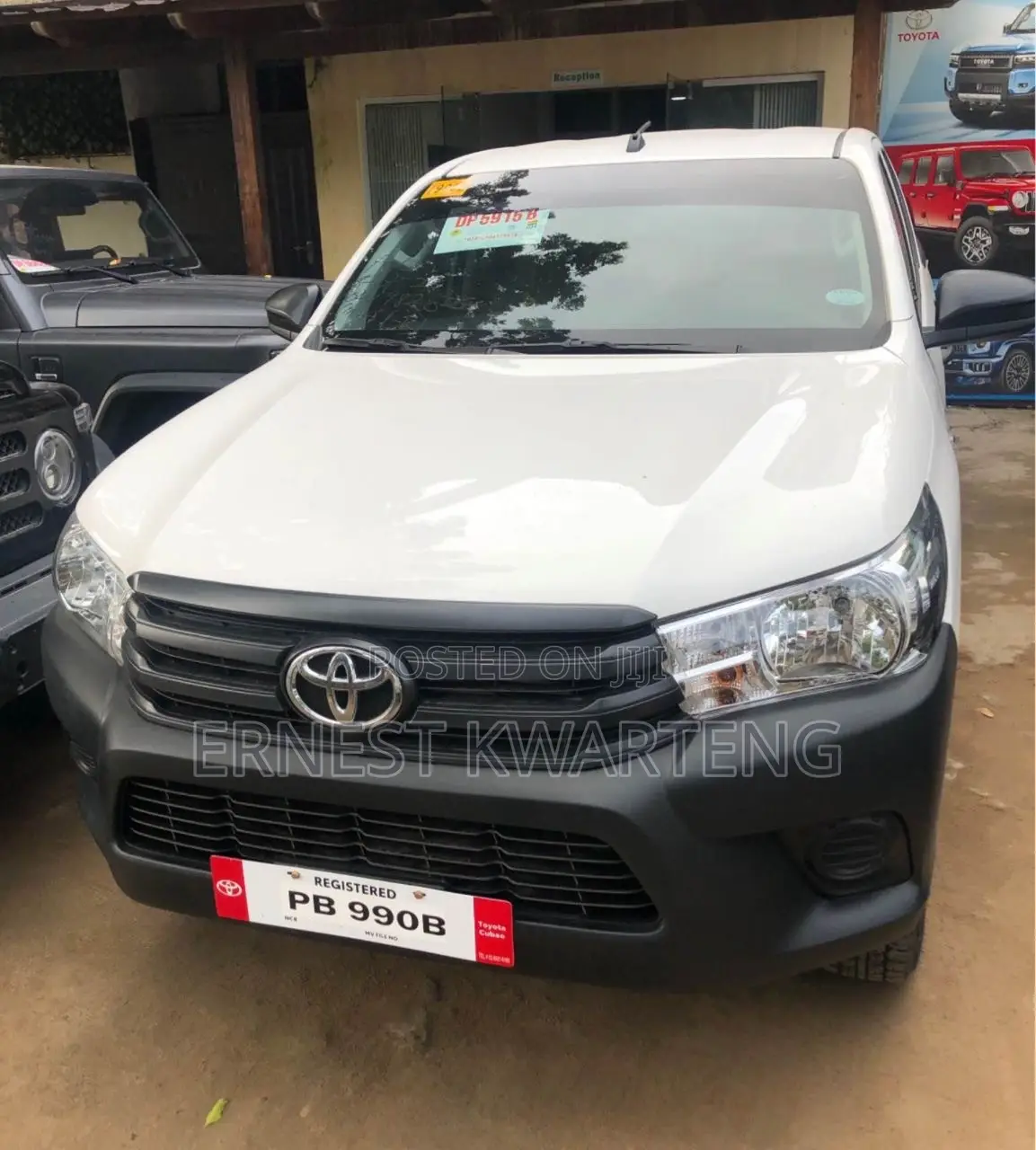 New Toyota Hilux 2025 White