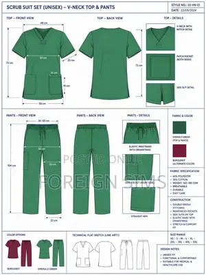 Quality Nurse Scrubs
