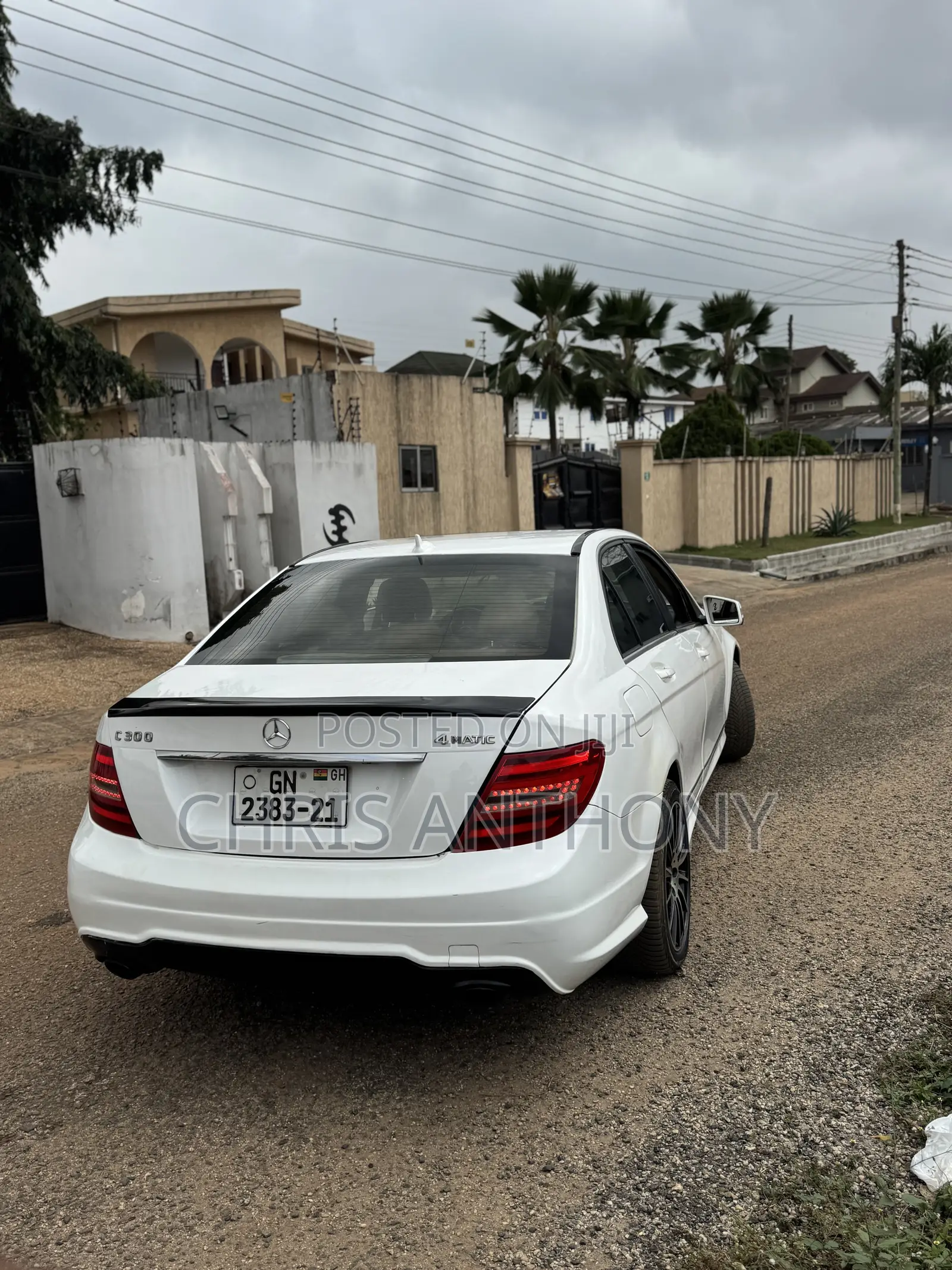 Mercedes-Benz C300 Luxury 4Matic Sedan AWD (3.5L 6cyl 7A) 2013 White