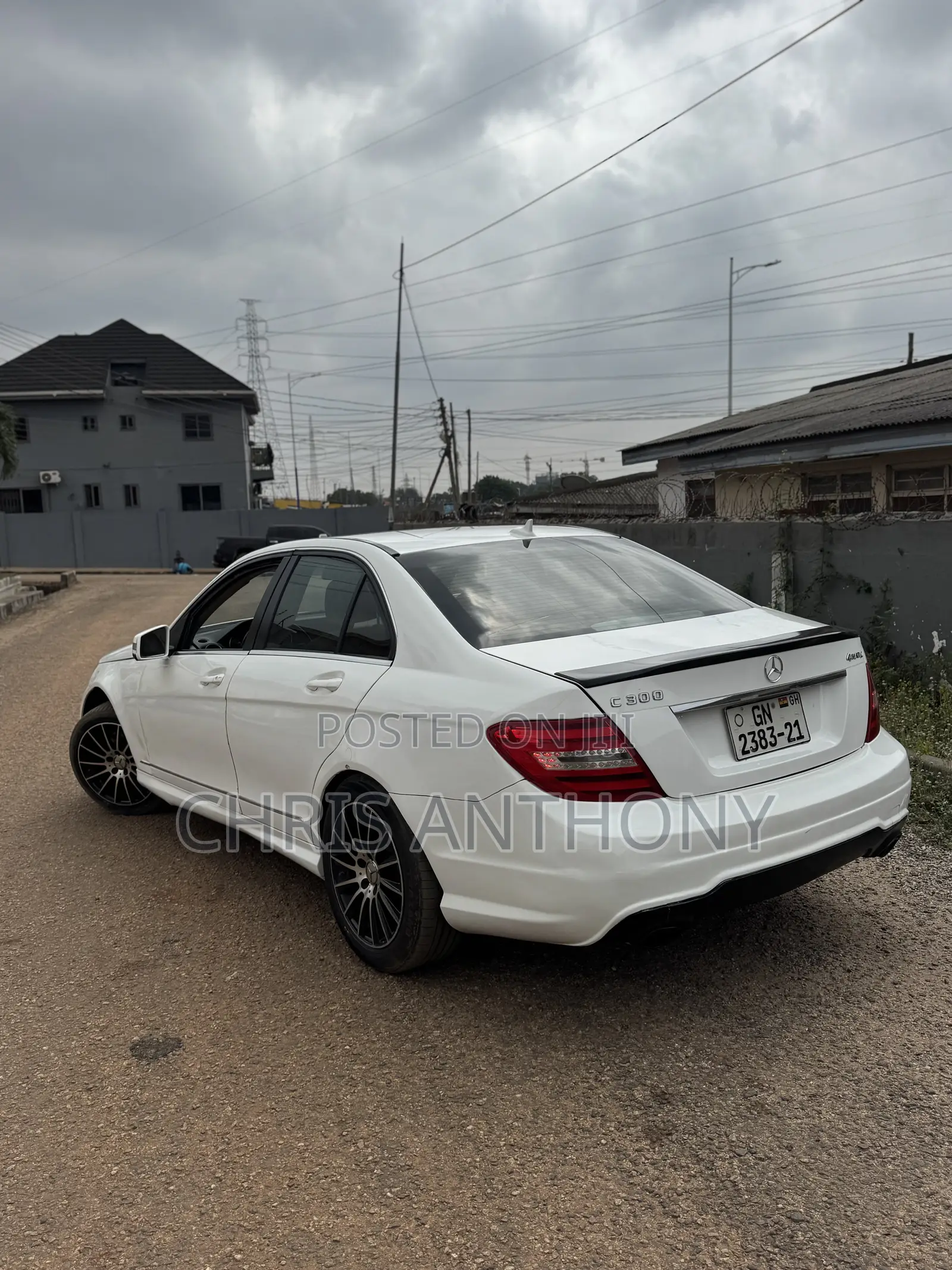 Mercedes-Benz C300 Luxury 4Matic Sedan AWD (3.5L 6cyl 7A) 2013 White