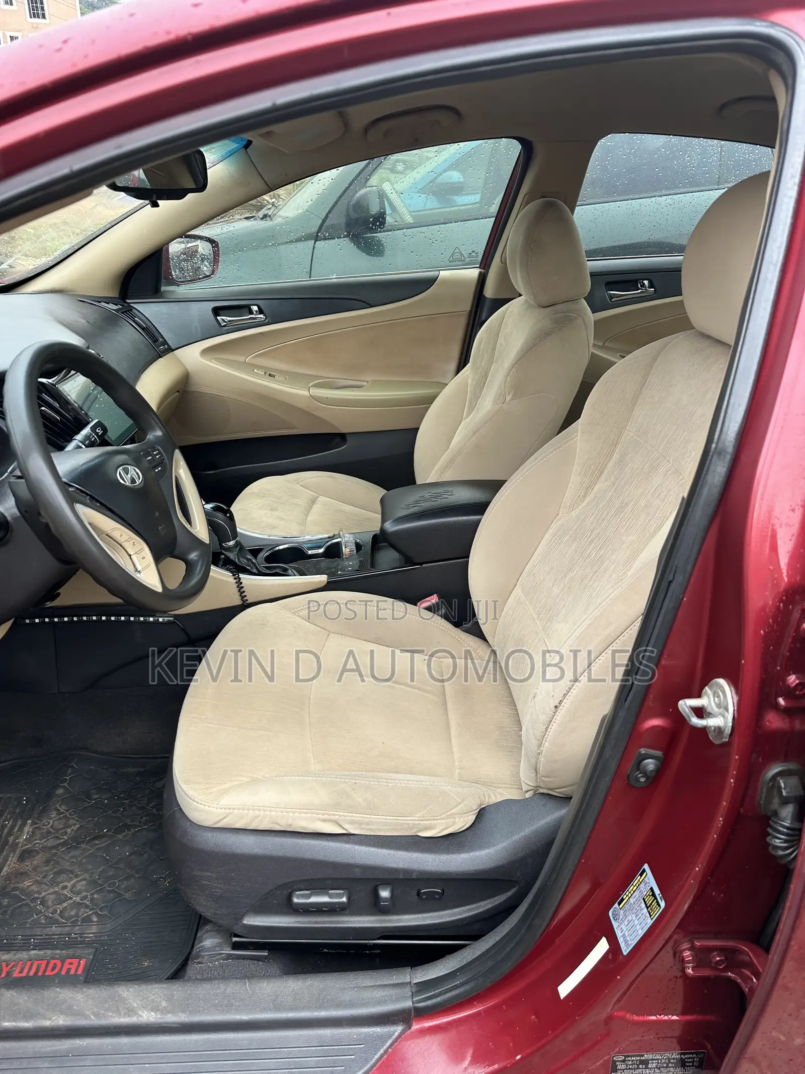 Hyundai Sonata SE 4dr Sedan (2.4L 4cyl 6A) 2014 Red
