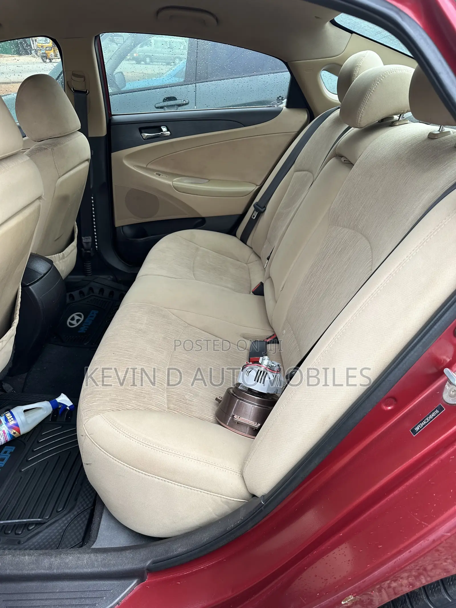 Hyundai Sonata SE 4dr Sedan (2.4L 4cyl 6A) 2014 Red