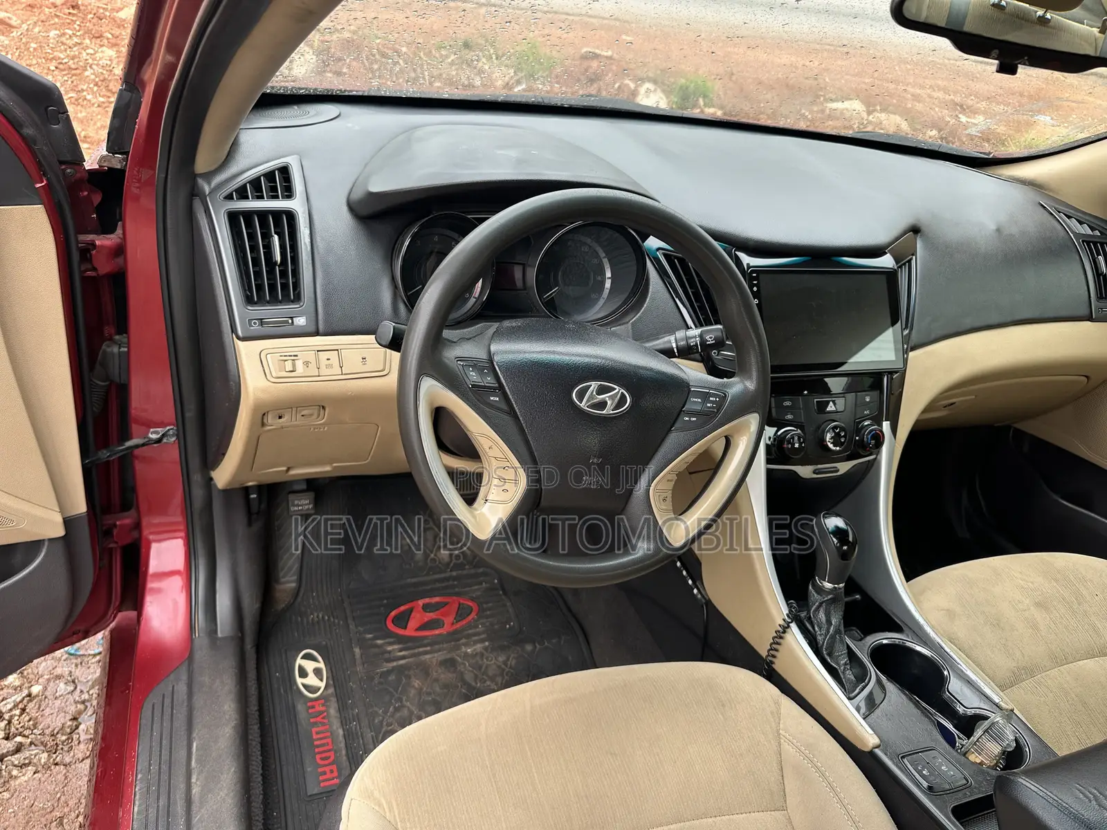 Hyundai Sonata SE 4dr Sedan (2.4L 4cyl 6A) 2014 Red