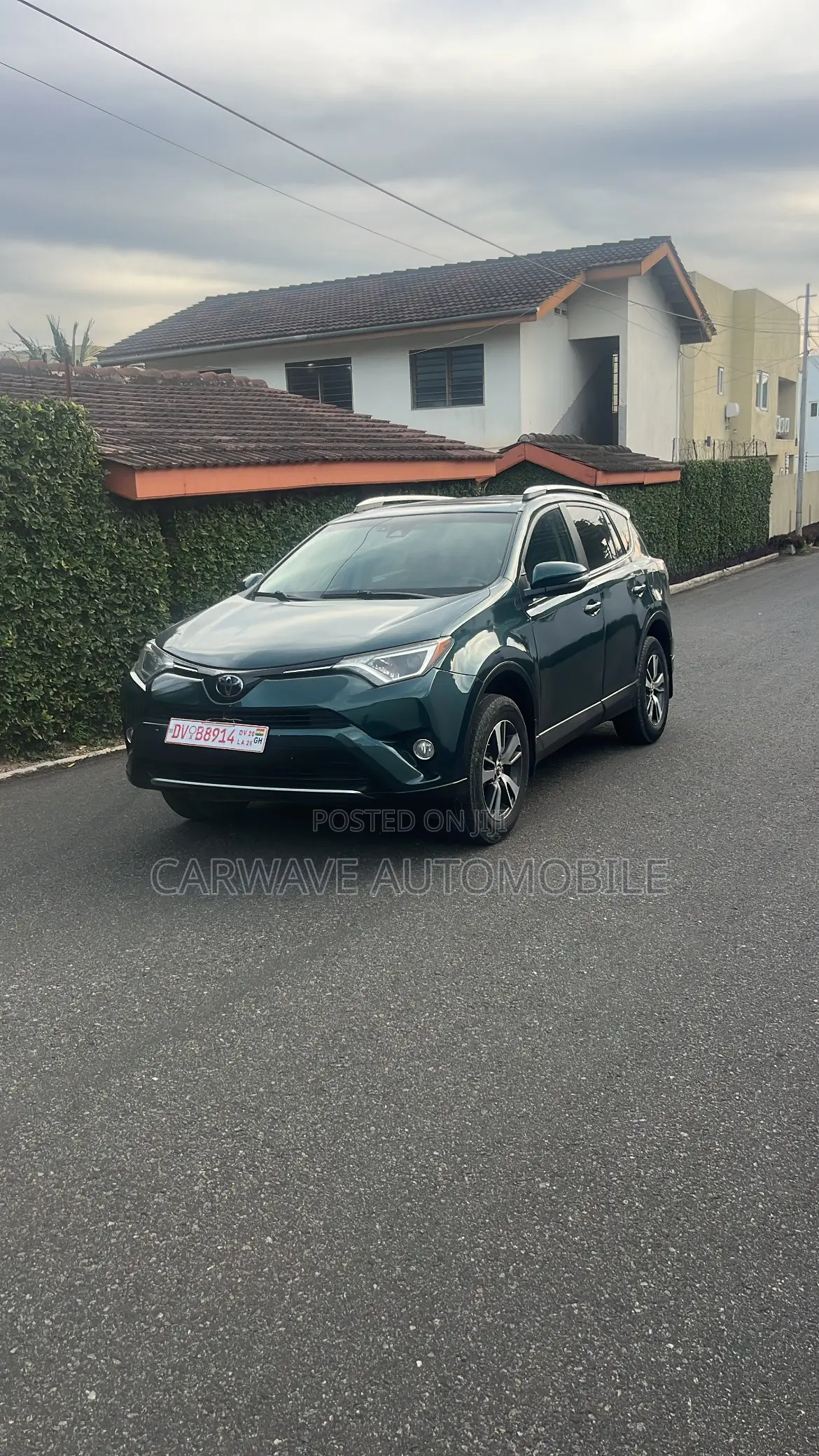 Toyota RAV4 XLE 4dr SUV (2.5L 4cyl 6A) 2018 Green