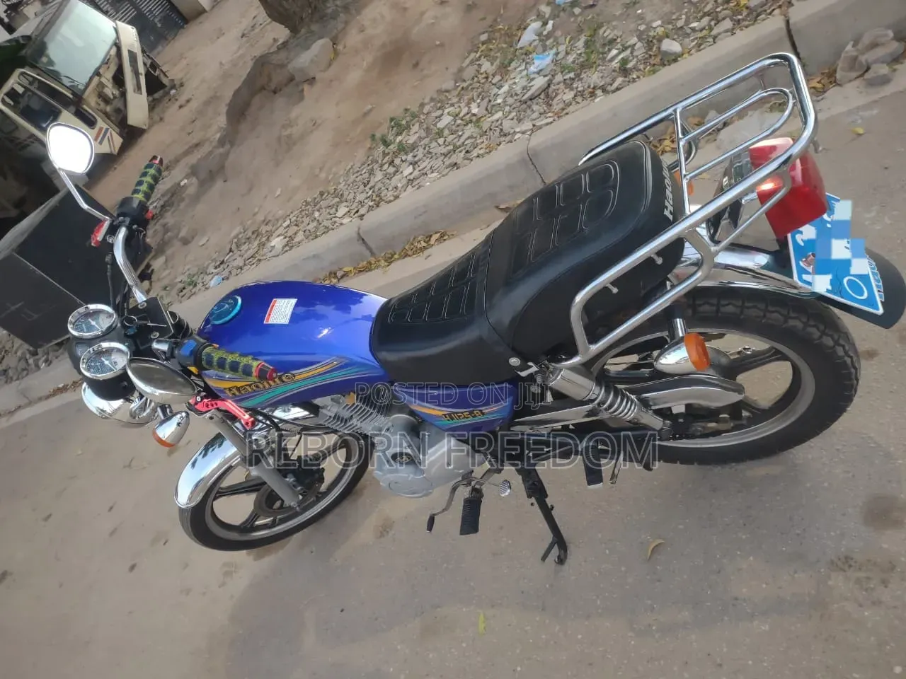 Haojue HJ125-8K 2025 Blue