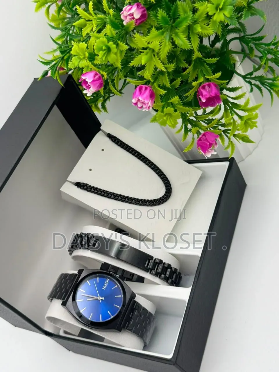 Mens Quality 3 in 1 Jewelry Set