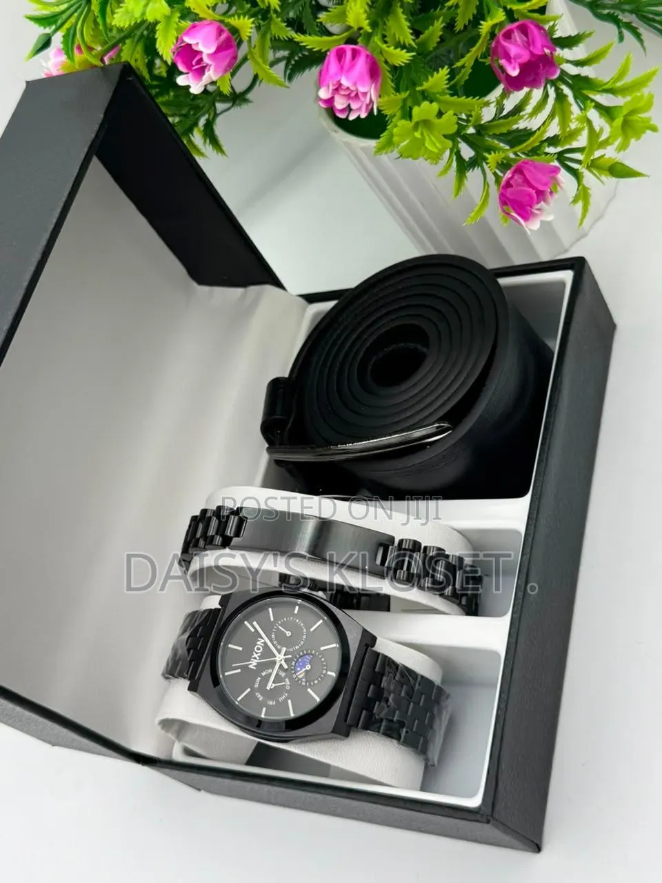 Mens Quality 3 in 1 Jewelry Set