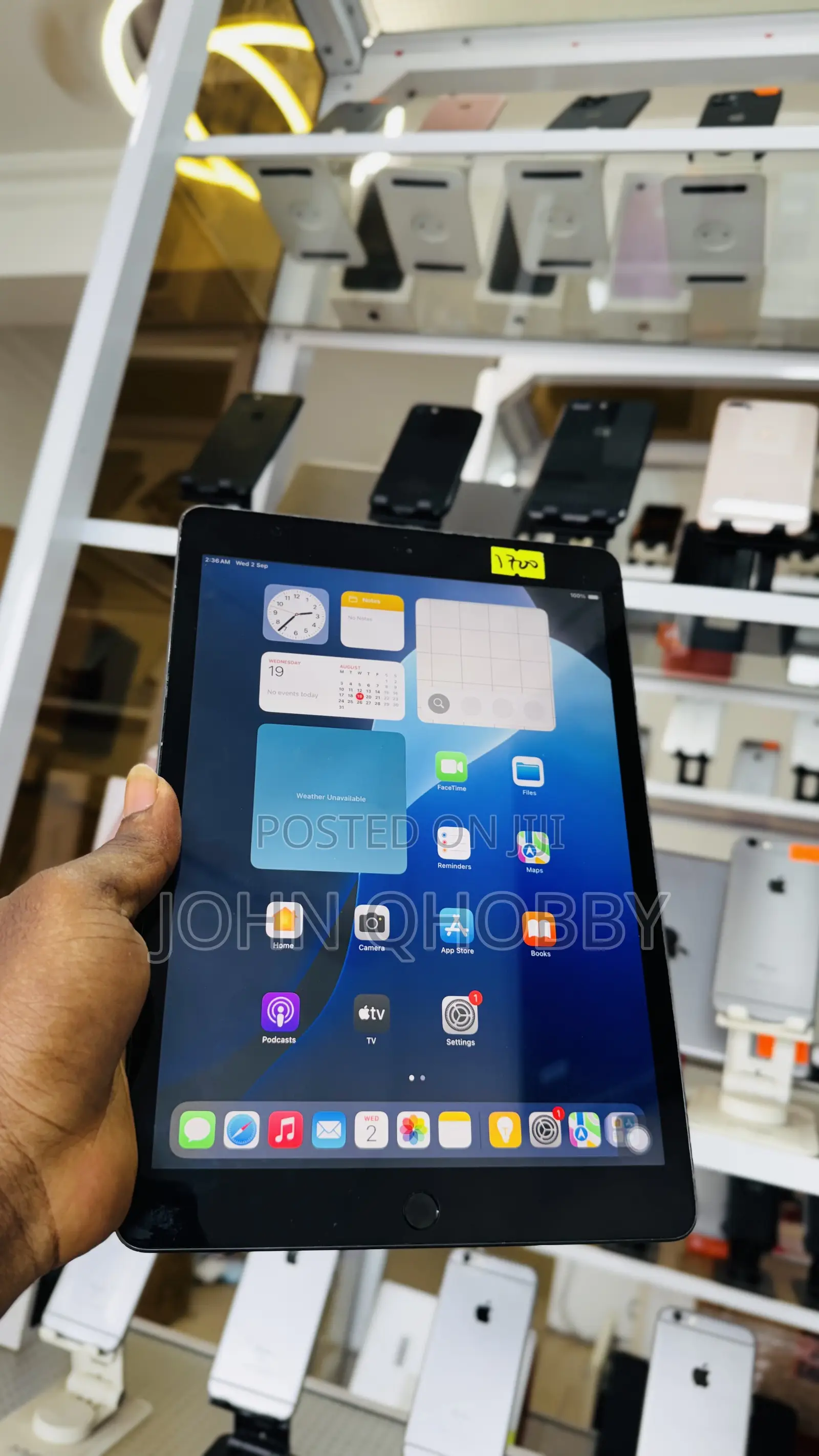 Apple iPad 10.2 (2019) 32 GB Black