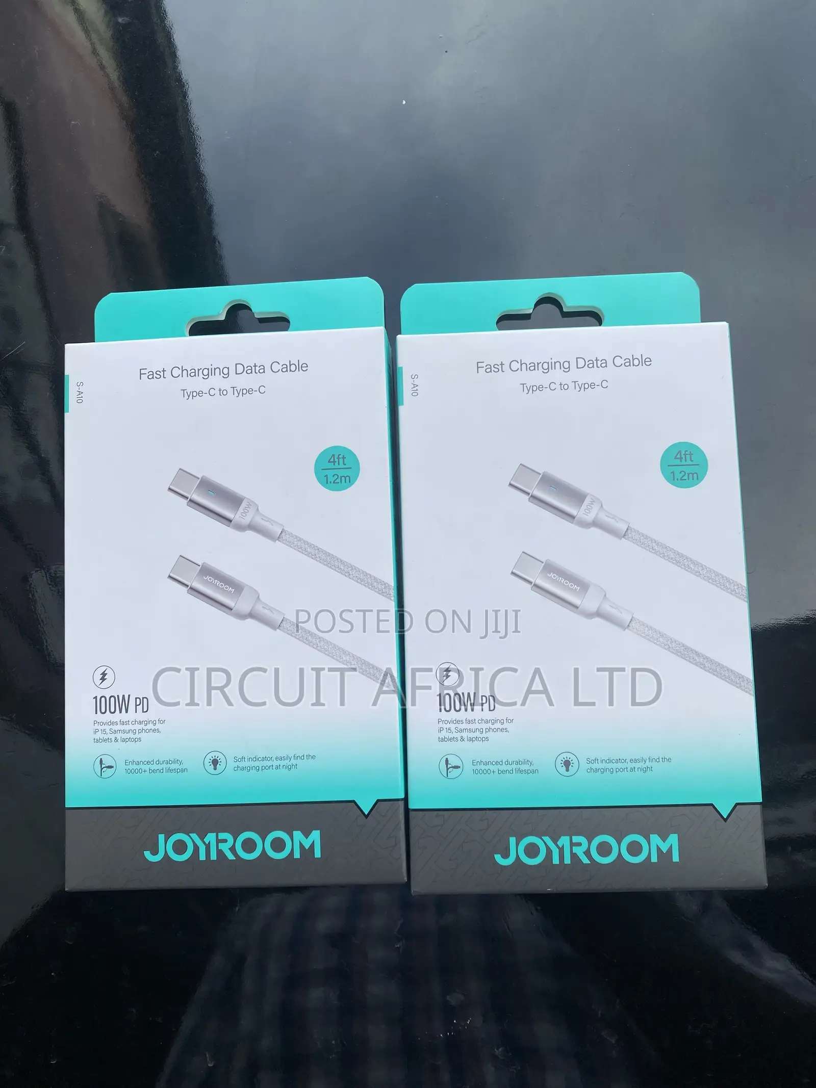 Joyroom 100W PD Type-C to Type-C Fast Charging Cable (1.2m / 4ft)
