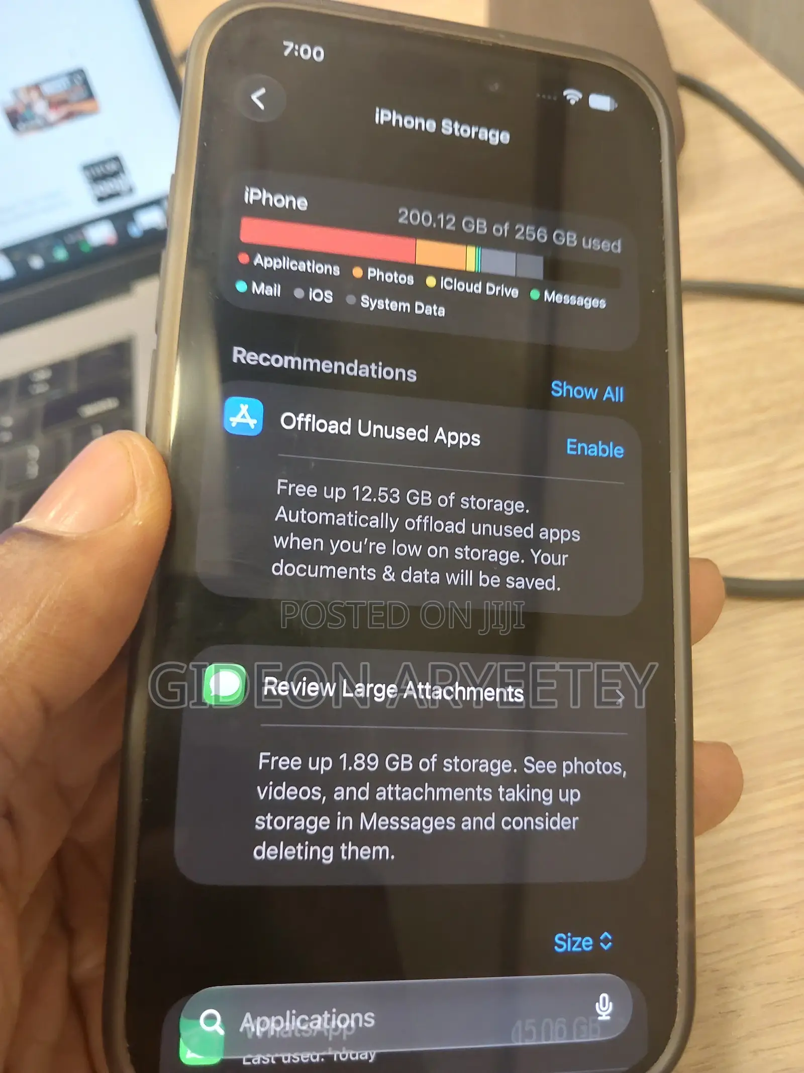 Apple iPhone 15 Pro 256 GB Gray