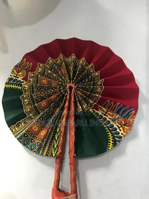 African Print Fan Quality