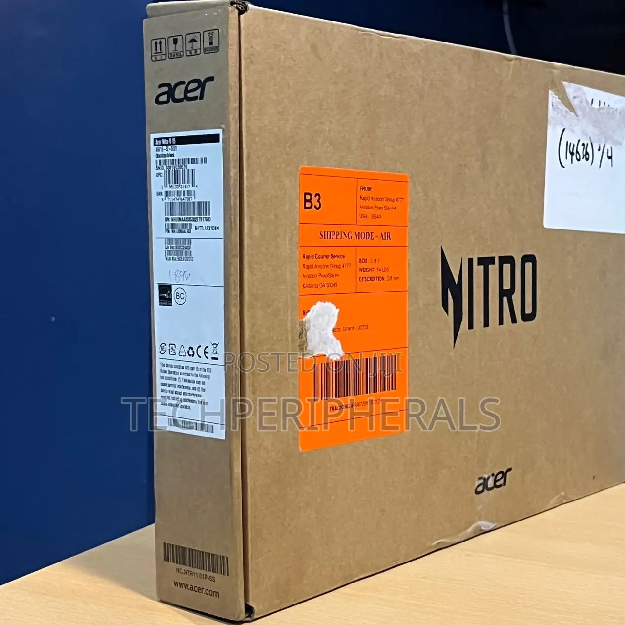 New Laptop Acer Nitro 5 16GB Intel Core i5 SSD 512GB