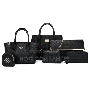 Ladies 6pieces Shoulder Hand Bags Purses- Fast Delivery in 2hrs