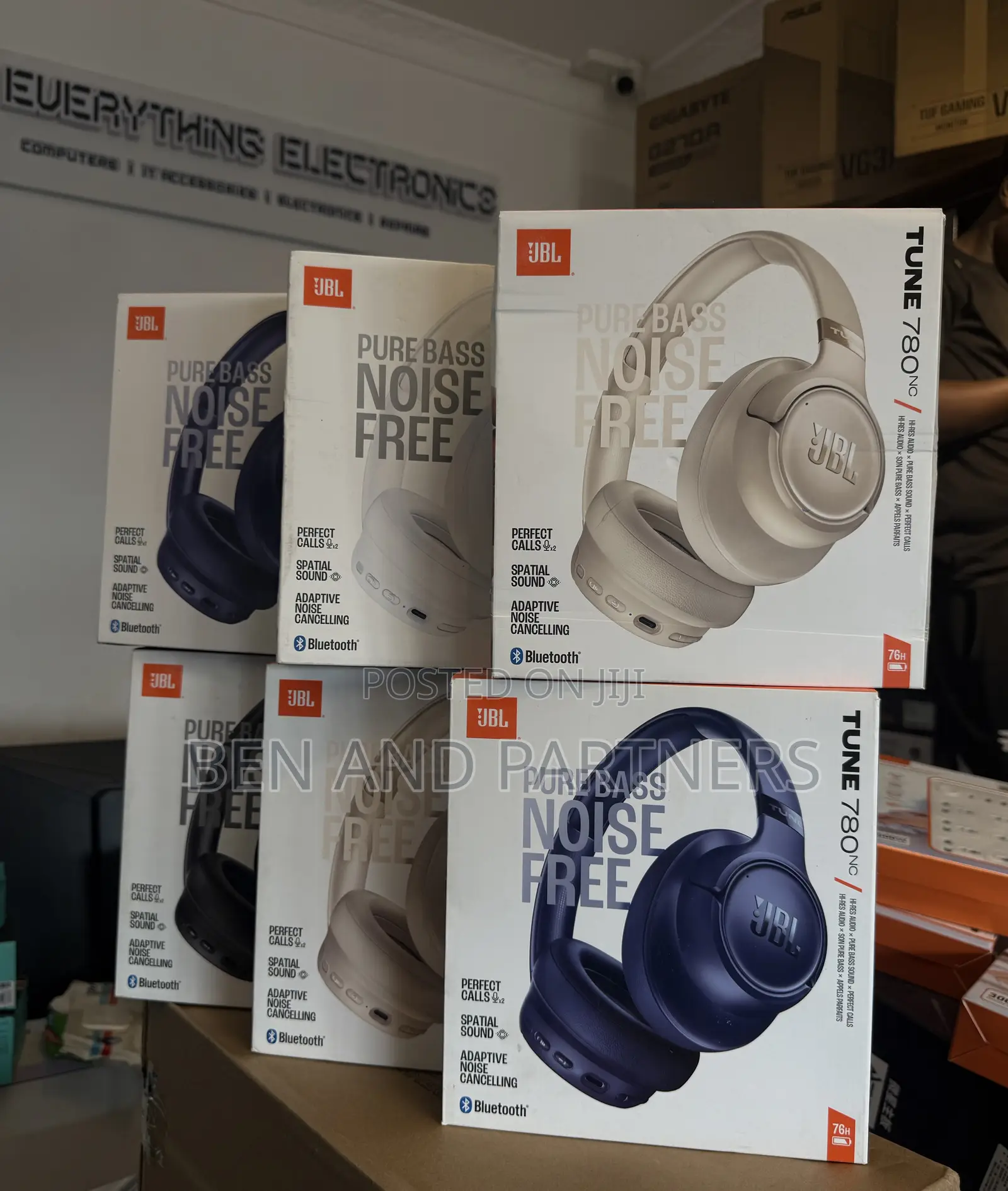 Original JBL Tune 780nc Anc Wireless Headphone