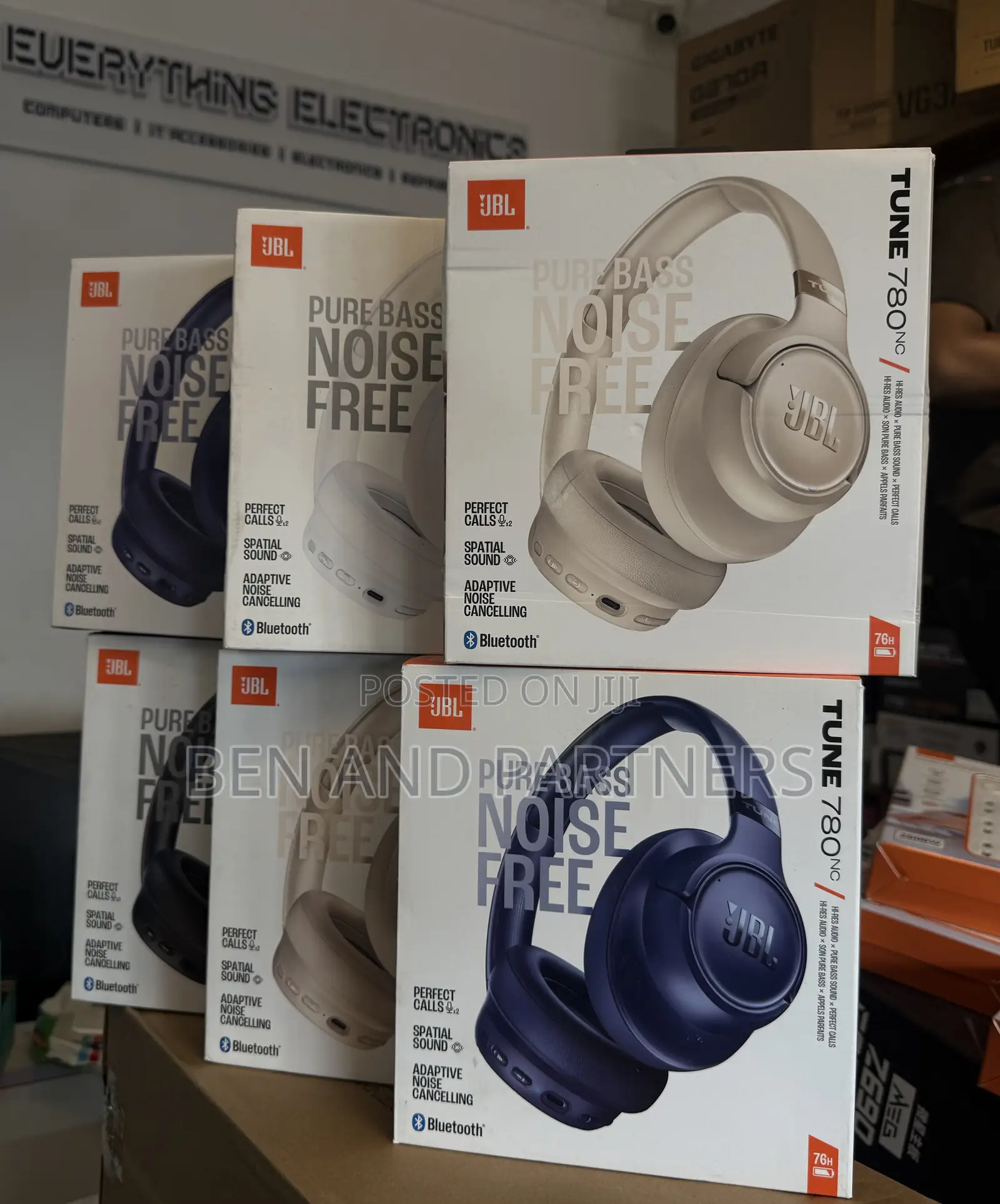 Original JBL Tune 780nc Anc Wireless Headphone