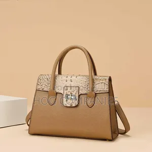 Ladies 3in1 Crocodile Skin Shoulder Bag Purse - Fast Delivery in 2hrs