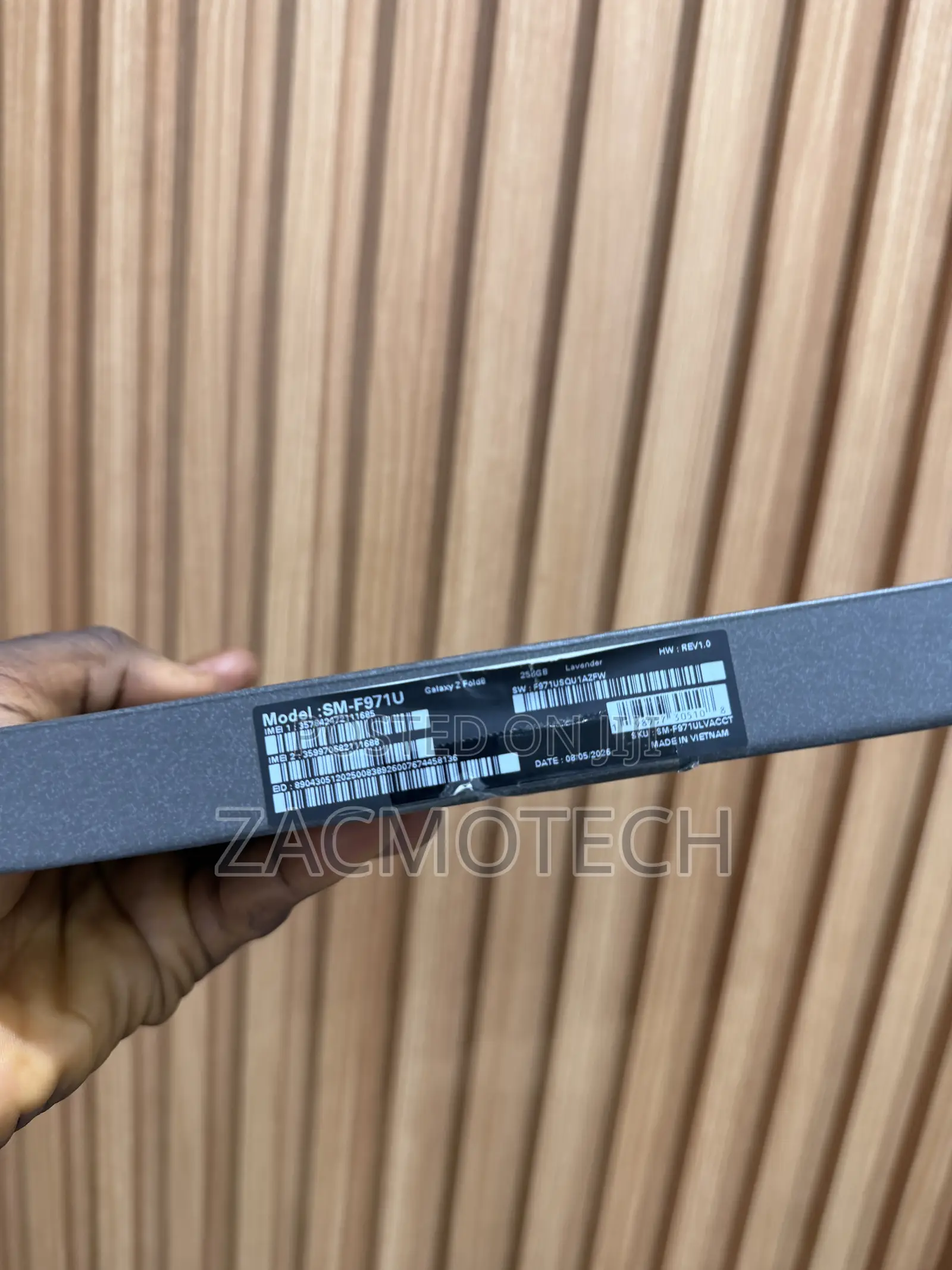 New Samsung Galaxy Z Fold8 256 GB Purple