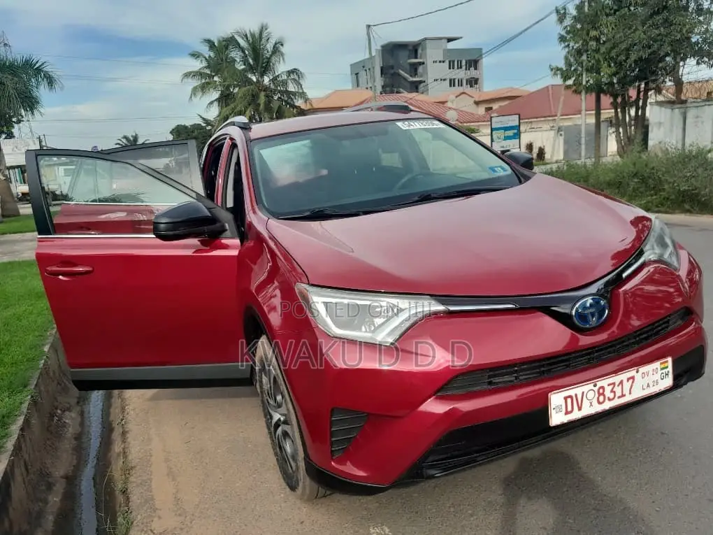 Toyota RAV4 LE AWD (2.5L 4cyl 6A) 2016 Red