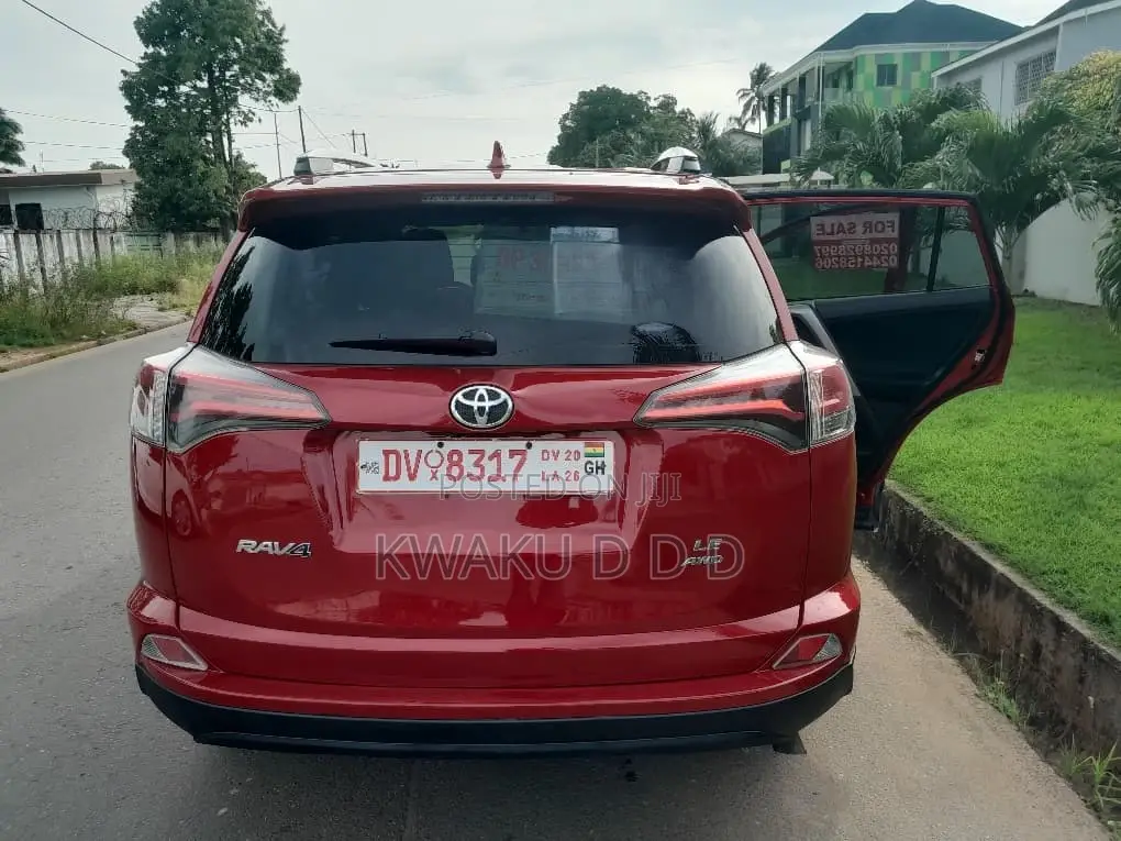 Toyota RAV4 LE AWD (2.5L 4cyl 6A) 2016 Red