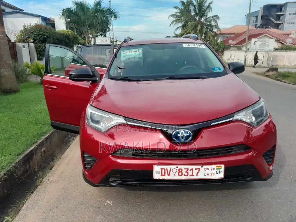 Toyota RAV4 LE AWD (2.5L 4cyl 6A) 2016 Red