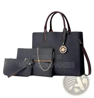 Ladies 3 in 1 Leather Handbag Purse Clutch- Fast Delivery in 2hrs