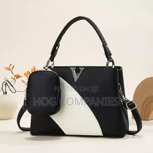 Elegant 2 in 1 Ladies Leather Handbag Purse - Fast Delivery in 2 Hours