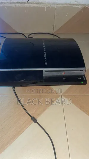 PS3 Console With 6 Games and 1 Controller