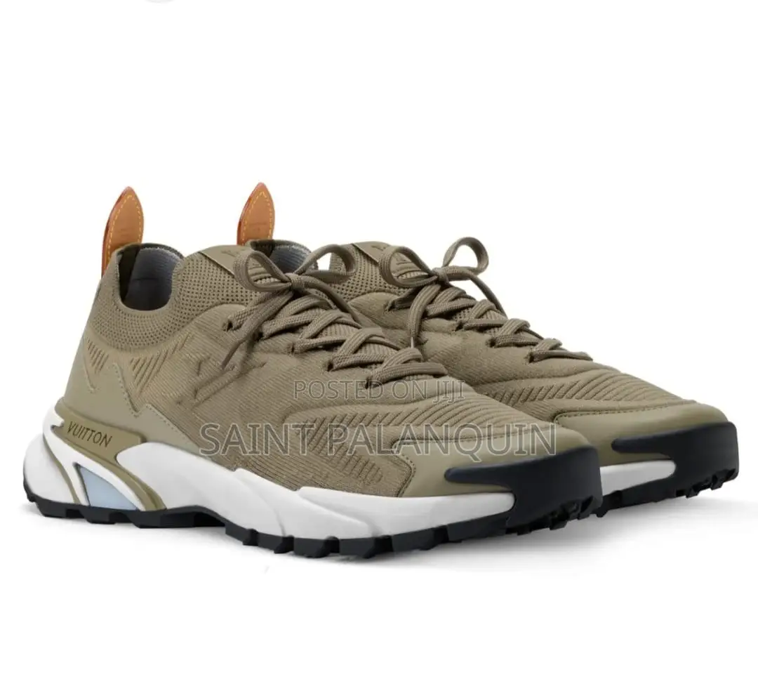 Beige Louis Vuitton LV Tatic Knit Sneaker