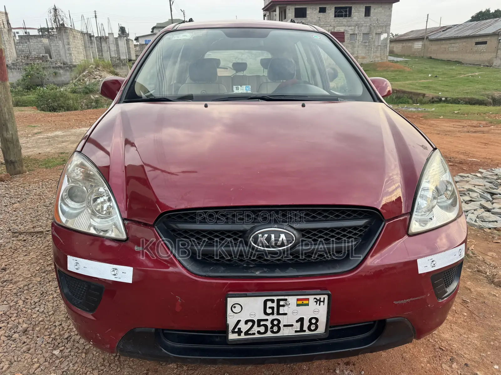 Kia Rondo EX 2010 Red