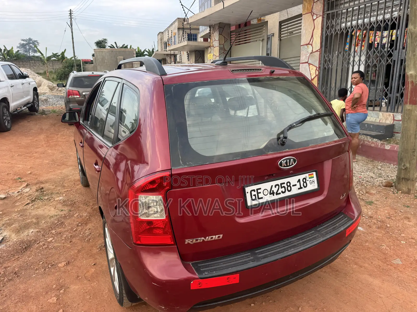 Kia Rondo EX 2010 Red