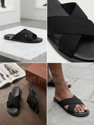 Quality Men Ferragamo Slippers