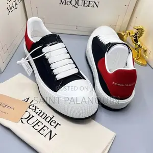 Alexander McQueen Canvas Deck Plimsoll