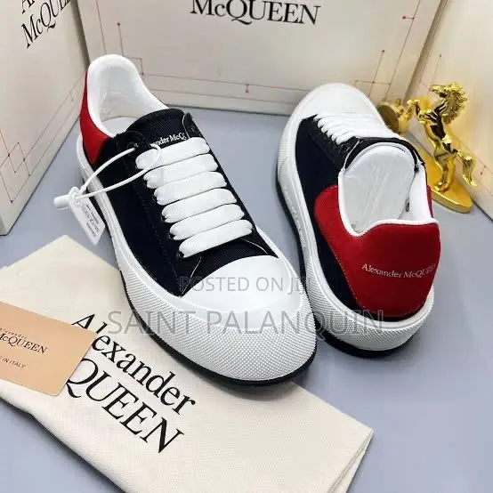 Alexander McQueen Canvas Deck Plimsoll