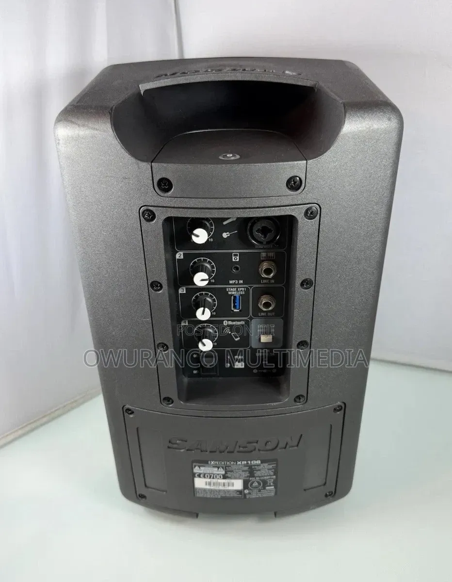 SAMSON XP106 All-in-One Machine Bluetooth Studio-Quality Blast Sound